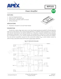 MP103FC Datenblatt Cover