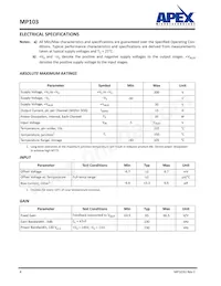 MP103FC Datasheet Page 4