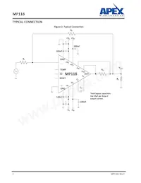 MP118FDA Datasheet Page 2