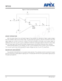 MP118FDA Datasheet Pagina 16