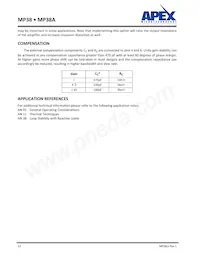 MP38CLA Datasheet Pagina 12