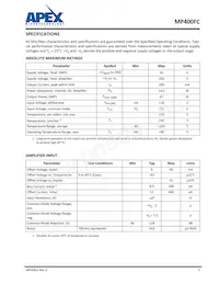 MP400FC Datasheet Page 5