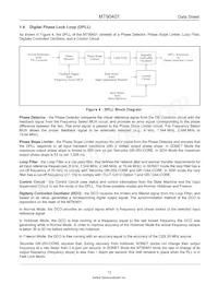 MT90401AB1數據表 頁面 12