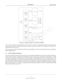 MT90401AB1 Datasheet Page 14