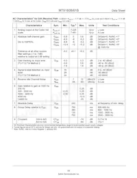 MT9160BS1 Datasheet Page 22