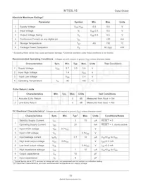 MT93L16AQ1 Datasheet Page 18