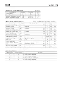 NJM2174V-TE2數據表 頁面 2