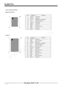 NJM2794V-TE1 Datasheet Page 2