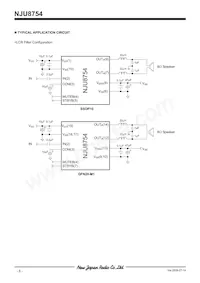 NJU8754V-TE2 Datasheet Page 6