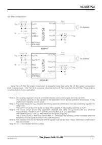 NJU8754V-TE2 Datasheet Page 7