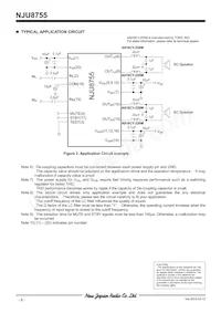 NJU8755V-TE1 Datasheet Page 6