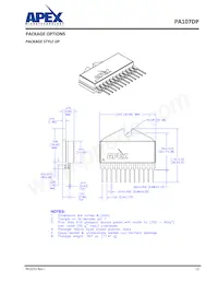 PA107DP Datasheet Page 13