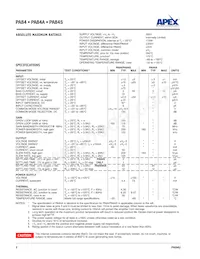 PA84S Datasheet Page 2