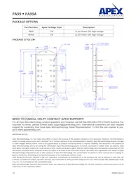 PA99A Datasheet Page 12