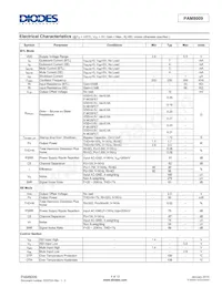 PAM8009DHR Datasheet Page 4