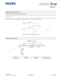 PAM8301AAF Datasheet Page 8