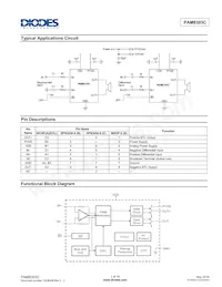 PAM8303CBYC-DB Datasheet Page 2