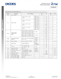 PAM8304AYR Datasheet Page 3