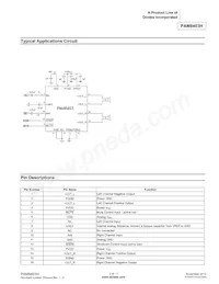 PAM8403DR-H Datasheet Page 2