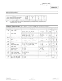 PAM8403DR-H Datasheet Page 4