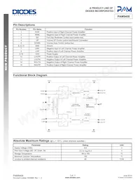 PAM8408DR Datasheet Page 2