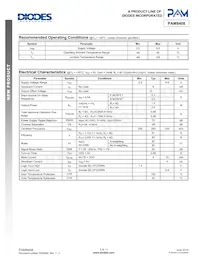 PAM8408DR Datasheet Page 3
