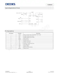 PAM8945PJR Datasheet Pagina 2