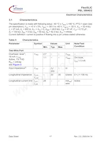 PBL38640/2SOT Datasheet Page 17