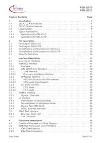 PEB 20571 F V3.1數據表 頁面 5