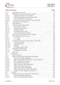 PEB 20571 F V3.1 Datasheet Pagina 6