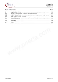 PEB 20571 F V3.1 Datasheet Page 11