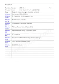 PEB 3081 H V1.4 Datasheet Pagina 3