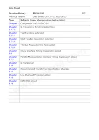 PEB 3086 H V1.4 Datasheet Page 3