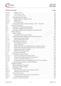 PEB 3086 H V1.4 Datasheet Page 5
