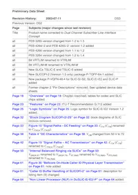 PEB 4364 T V1.2 Datasheet Page 3