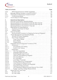 PEB 4364 T V1.2數據表 頁面 8