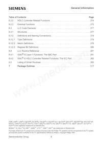 PEB2086H-V14TR Datasheet Page 8