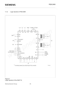 PEB2086H-V14TR Datasheet Pagina 16