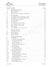 PEF 20256 E V3.2-G Datasheet Page 9