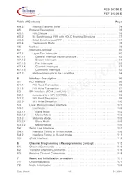 PEF 20256 E V3.2-G Datasheet Page 10