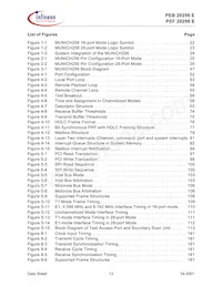 PEF 20256 E V3.2-G Datenblatt Seite 13