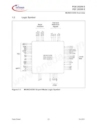 PEF 20256 E V3.2-G數據表 頁面 22