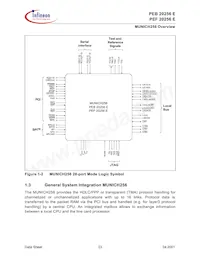 PEF 20256 E V3.2-G Datasheet Pagina 23