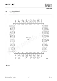 PEF 20550 H V2.1 Datenblatt Seite 15