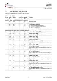 PEF 22508 E V1.1-G Datenblatt Seite 17