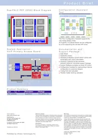 PEF 22552 E V1.1數據表 頁面 2