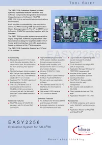 PEF 2256 H V2.2 Datasheet Cover