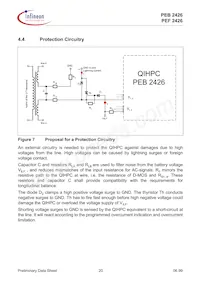 PEF 2426 H V1.1 GD Datenblatt Seite 20