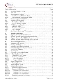 PEF 24470 H V1.3 Datasheet Page 6