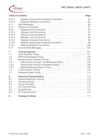 PEF 24470 H V1.3 Datasheet Page 7